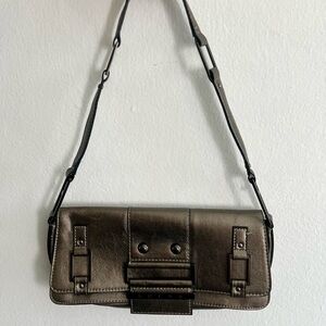 Vintage Guess Metallic Shoulder Bag